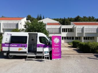 Mobilni InfoHep Centar na o. Korčuli